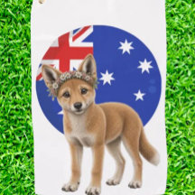 Serviette de golf Dingo A Little Piece of Australi