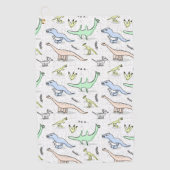 Serviette De Golf Dinos (Devant)