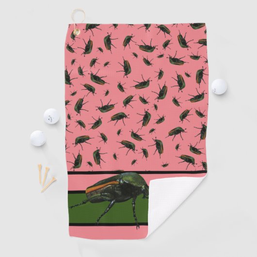 Serviette de golf d'Insect (En situation)