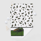 Serviette de golf d'Insect (En situation)