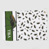 Serviette de golf d'Insect (Horizontal)