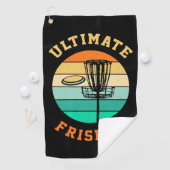 Serviette De Golf Disc Golf Ultimate Frisbee (En situation)