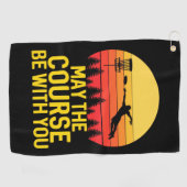 Serviette De Golf Disc Golf With You (Horizontal)