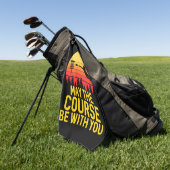 Serviette De Golf Disc Golf With You (Vert)