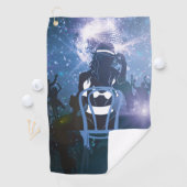 Serviette De Golf Disco Heartbeat (En situation)
