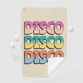Serviette De Golf Disco Music (En situation)