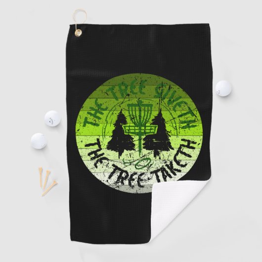 Serviette De Golf Disk Golf (En situation)