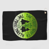 Serviette De Golf Disk Golf (Horizontal)