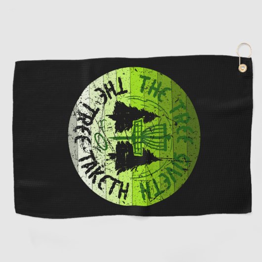 Serviette De Golf Disk Golf (Horizontal)