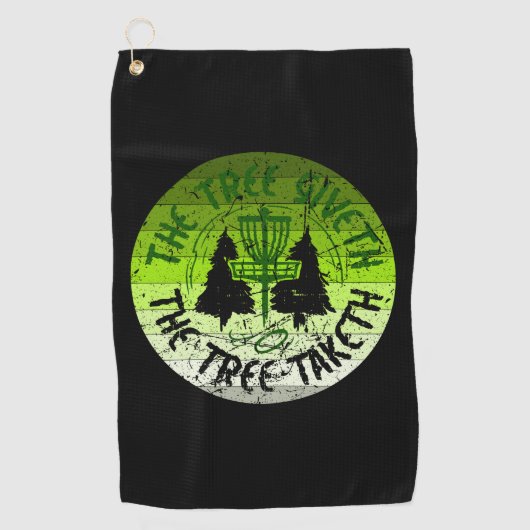 Serviette De Golf Disk Golf (Devant)