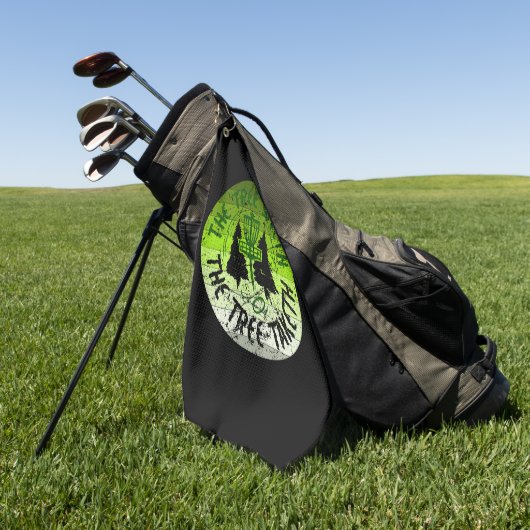 Serviette De Golf Disk Golf (Vert)