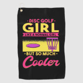Serviette De Golf Disk Golf est Cool (Devant)