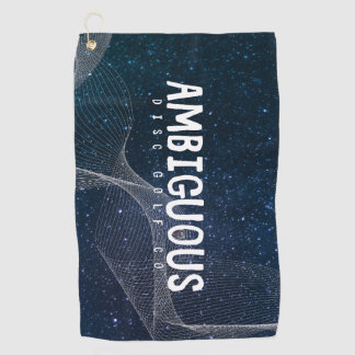 Serviette De Golf Disque ambigu Golf Co Space Disquette