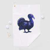 Serviette De Golf Distopian Turquie Thanksgiving Design Classique T- (En situation)
