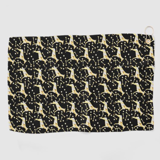 SERVIETTE DE GOLF DOBERMAN PINSCHER (Horizontal)