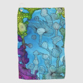 Serviette de golf d'odyssée de mer (Devant)