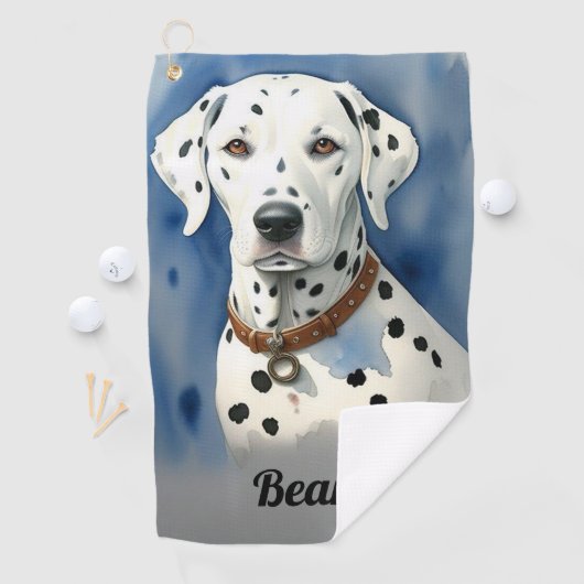 Serviette De Golf Dog (En situation)