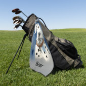 Serviette De Golf Dog (Vert)