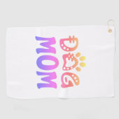 Serviette De Golf Dog (Horizontal)