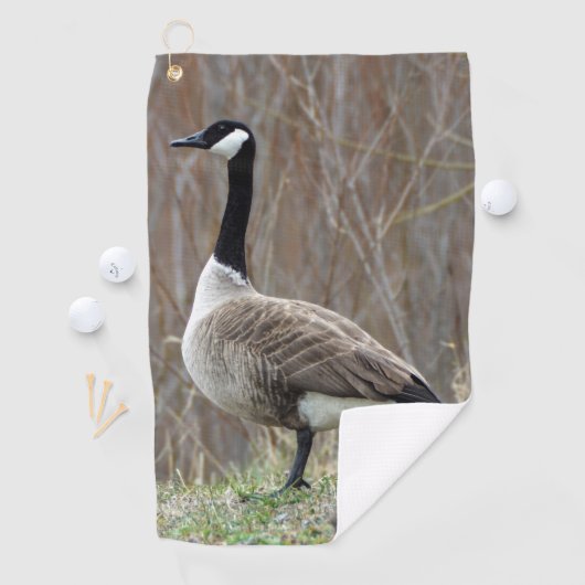 Serviette de golf d'oie (En situation)