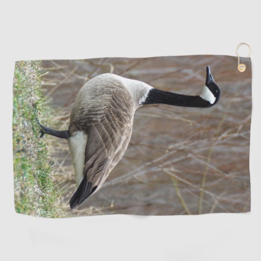 Serviette de golf d'oie (Horizontal)