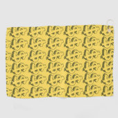 Serviette De Golf dollar or (Horizontal)