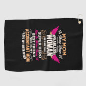 Serviette De Golf Don comptable | Elle Est Ma Mère Comptable (Horizontal)