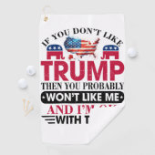 Serviette De Golf Donald Trump (En situation)
