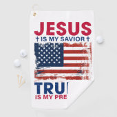 Serviette De Golf Donald Trump (En situation)