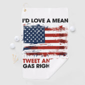 Serviette De Golf Donald Trump (En situation)
