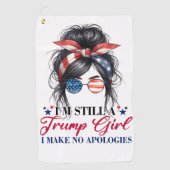 Serviette De Golf Donald Trump (Devant)