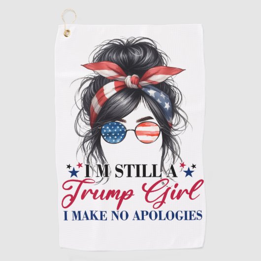 Serviette De Golf Donald Trump (Devant)