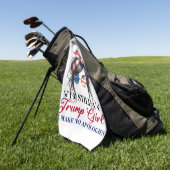 Serviette De Golf Donald Trump (Vert)