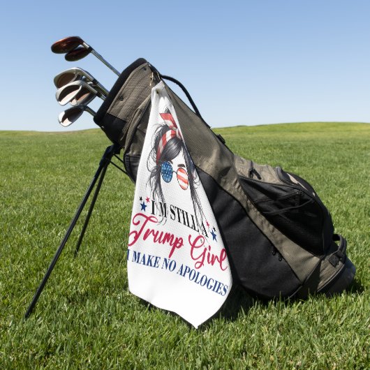 Serviette De Golf Donald Trump (Vert)