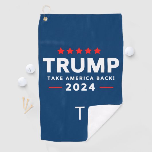 Serviette De Golf Donald Trump 2024 redonne l'élection américaine (En situation)