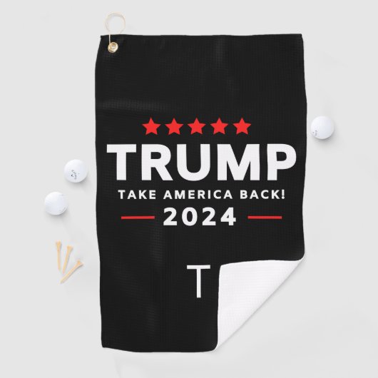 Serviette De Golf Donald Trump 2024 redonne l'élection américaine (En situation)