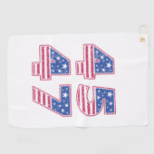 Serviette De Golf Donald Trump 45-47 (Horizontal)