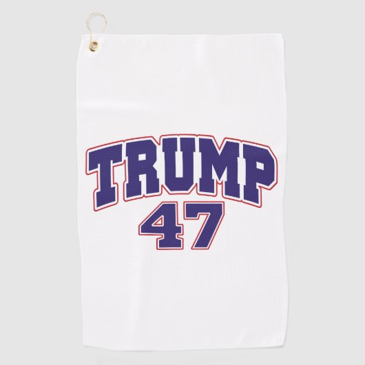 Serviette De Golf Donald Trump 47 (Devant)