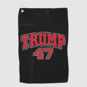 Serviette De Golf Donald Trump 47 (Devant)
