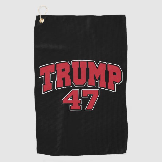 Serviette De Golf Donald Trump 47 (Devant)