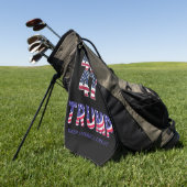 Serviette De Golf Donald Trump Garder l'Amérique grande montre cadea (Vert)