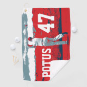Serviette De Golf Donald Trump Golfing POTUS (En situation)