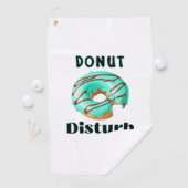 Serviette De Golf Donut Disturb fun (En situation)