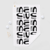 Serviette De Golf Doodle 10 (En situation)