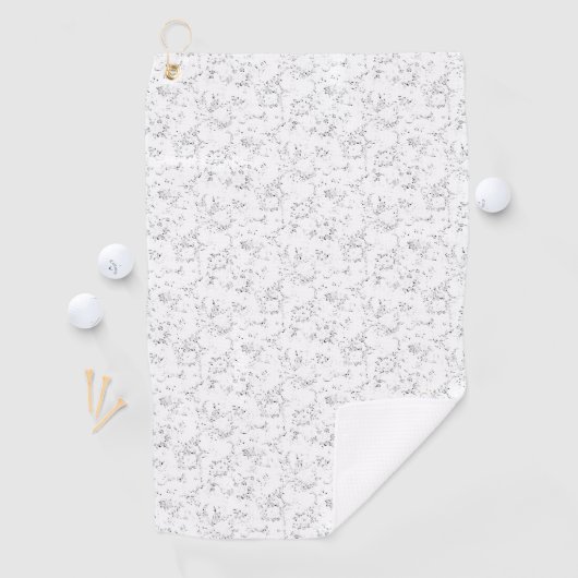Serviette De Golf dot Design Quarty Six (En situation)