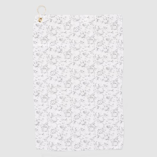 Serviette De Golf dot Design Quarty Six (Devant)