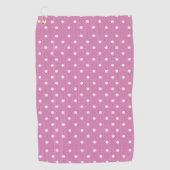 Serviette De Golf Dotty Délicieux rose (Devant)