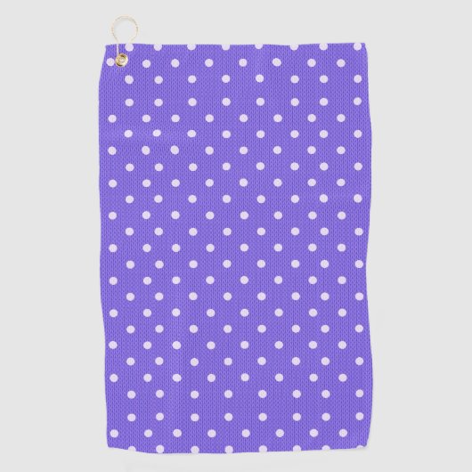 Serviette De Golf Dotty Delple violet (Devant)