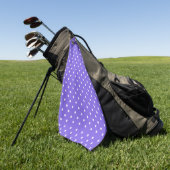 Serviette De Golf Dotty Delple violet (Vert)