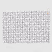 Serviette De Golf Double Spiral Celtic Pattern (Horizontal)